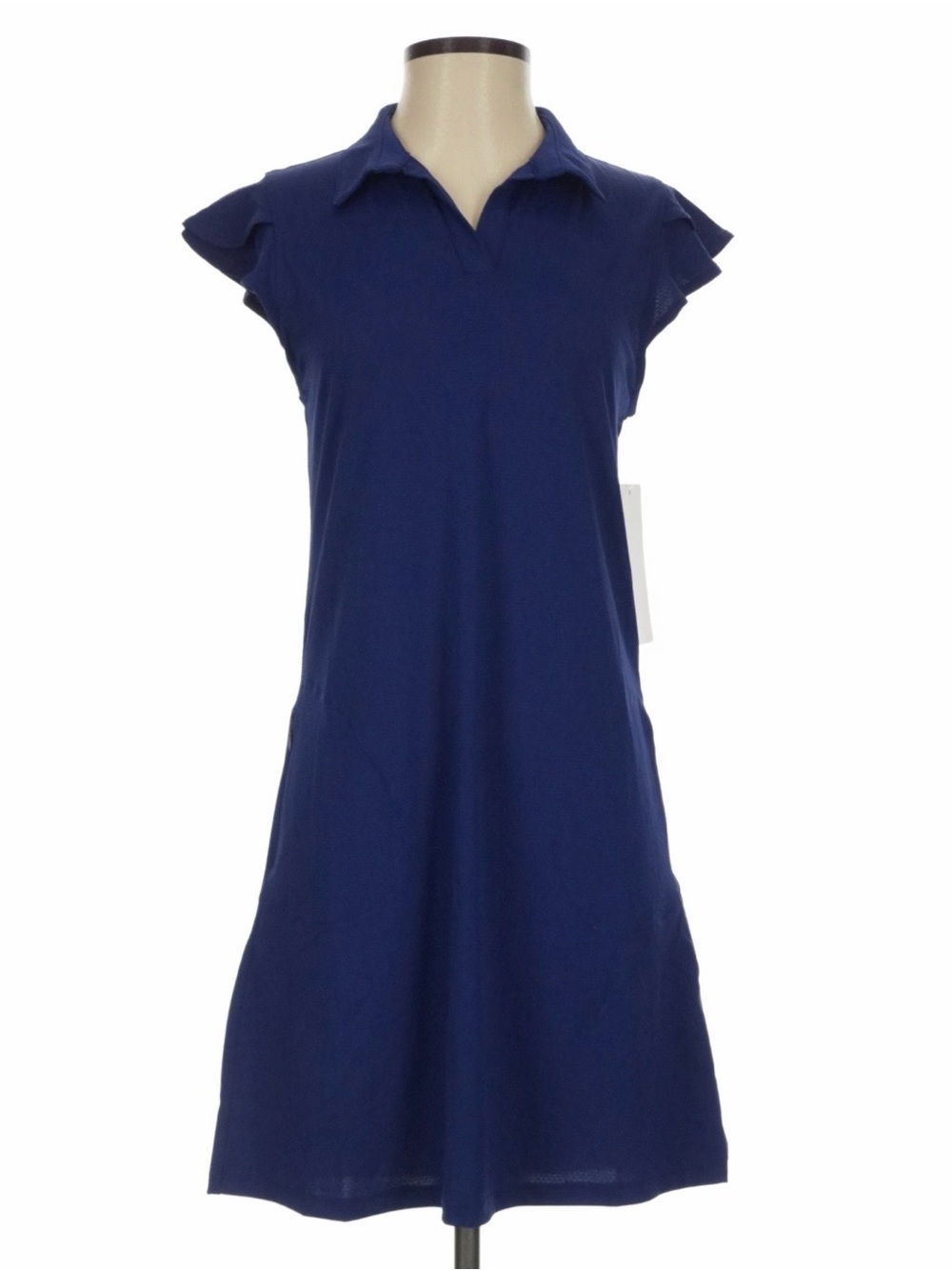 Gottex Navy Polo Midi Dress
